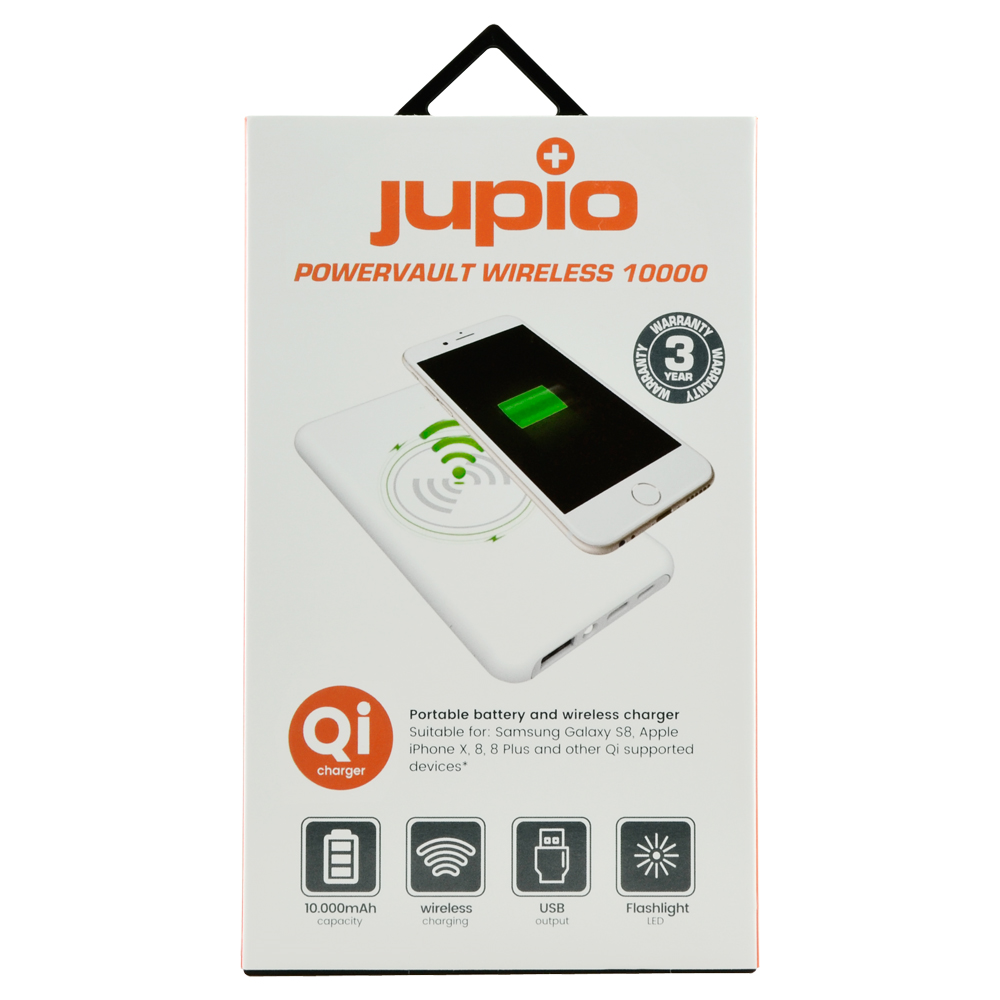 Afbeelding van Jupio PowerVault Wireless 10.000