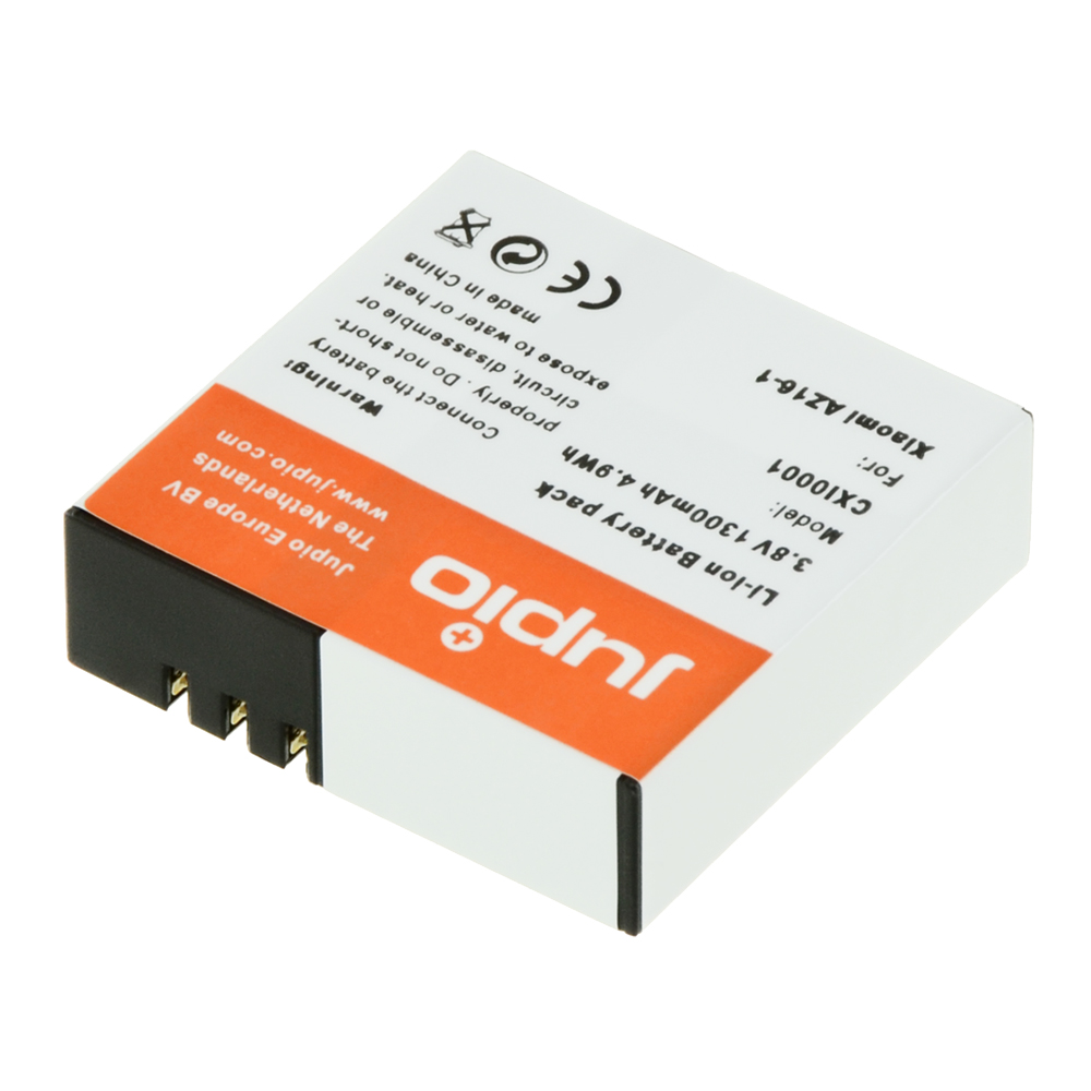 Afbeelding van AZ16 1300 mAh for Xiaomi Mi action cam