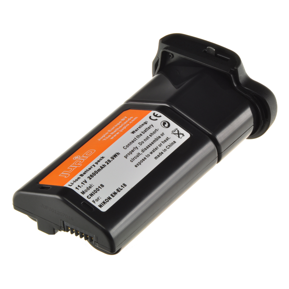 Afbeelding van EN-EL18A 2600mAh for MB-D12/MB-D17 Batterygrip incl. adapter & car charger